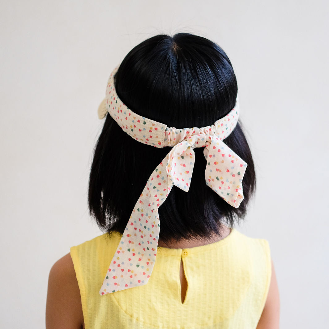 Mimi & Lula Sun Visor, Heart Beach