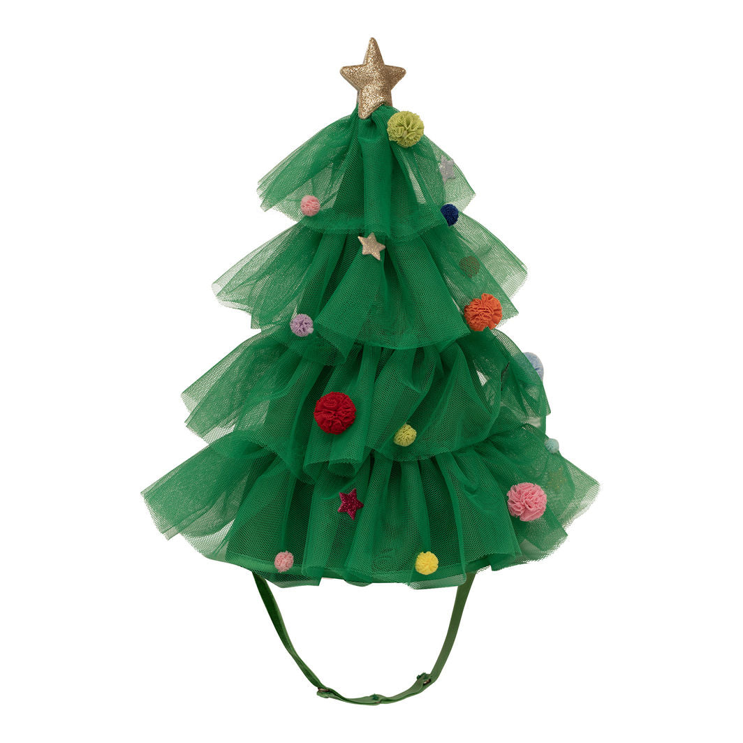 Mimi & Lula Hat, Green Christmas Tree