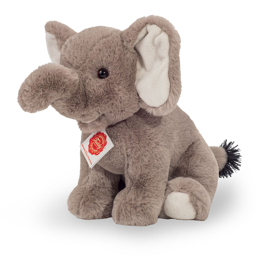 Teddy Hermann bamse, Siddende elefant - 25 cm