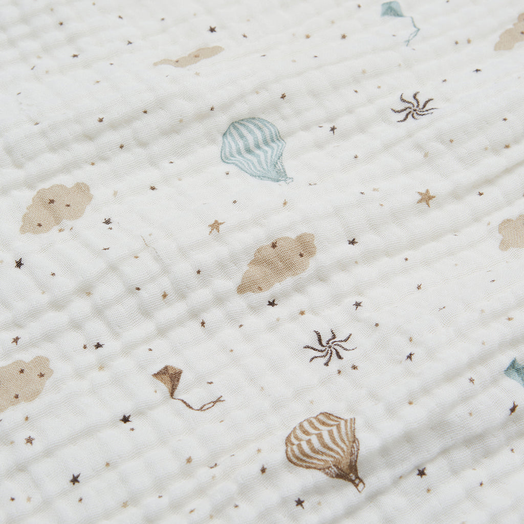 Cam Cam Muslin Baby Blanket, Organic, GOTS - Dreamland