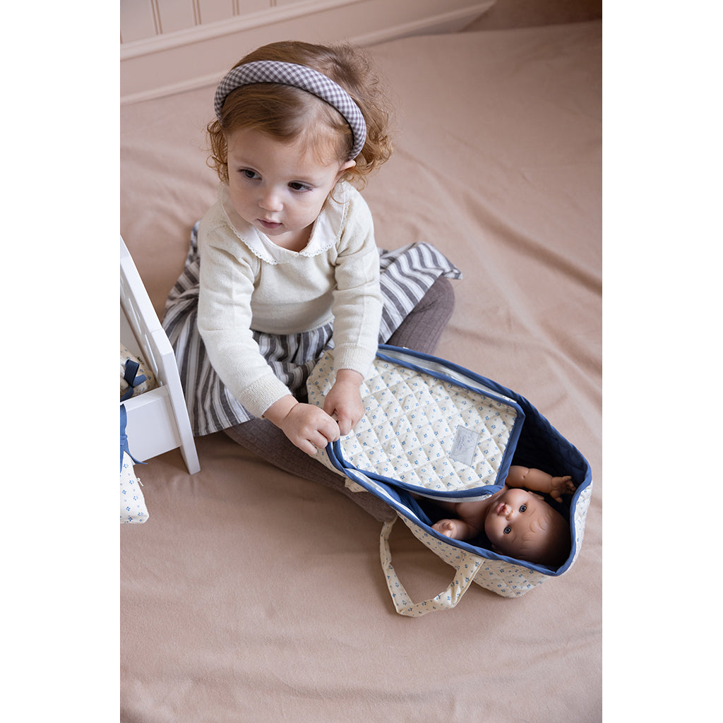 Cam Cam Doll Accessories, Quilted Changing Bag - Capri