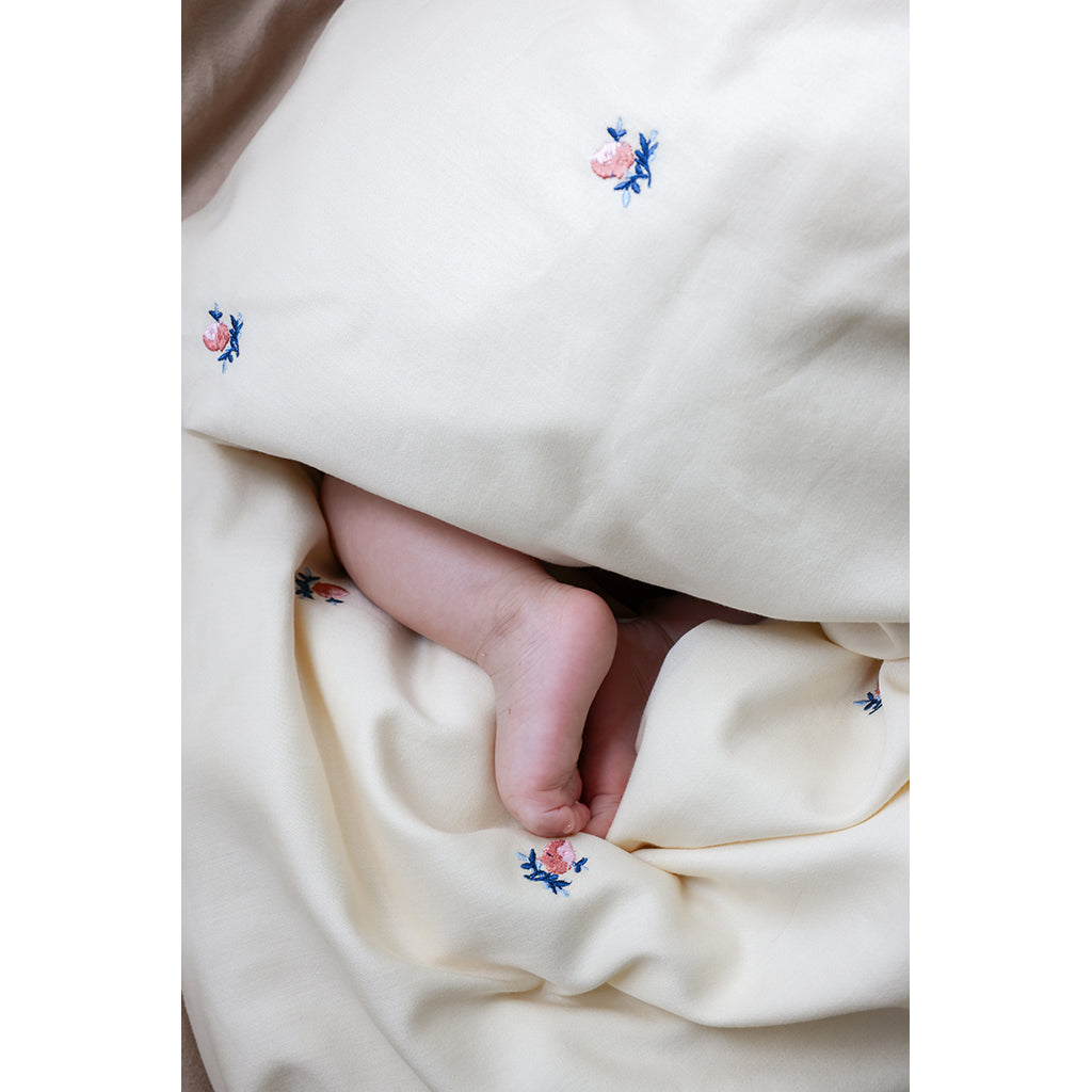 Cam Cam baby bedding, organic, GOTS, embroidered – Berries