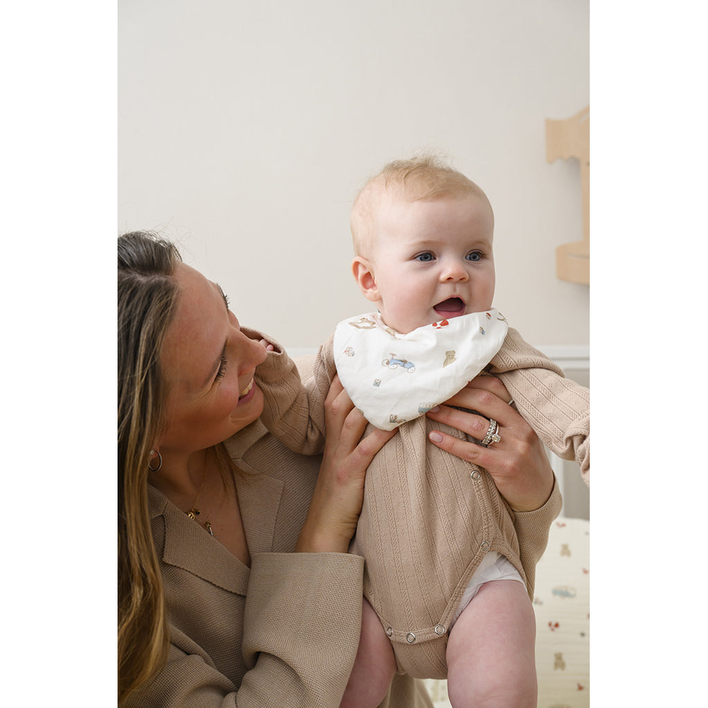 Cam Cam Bandana Bibs, Jersey, 2-Pack, GOTS - Vintage Toys