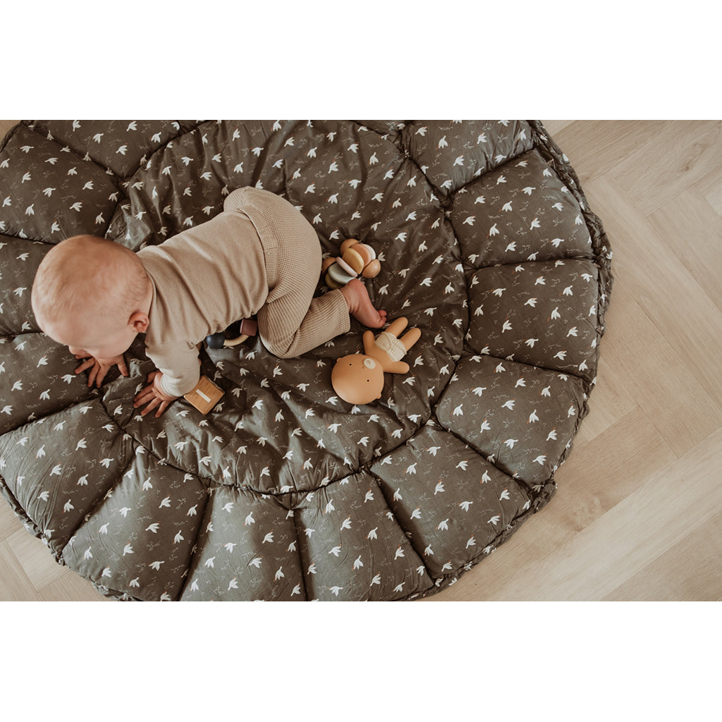 Play&Go Coco birds, Three-in-One Organic Baby Blanket – Bloom birds