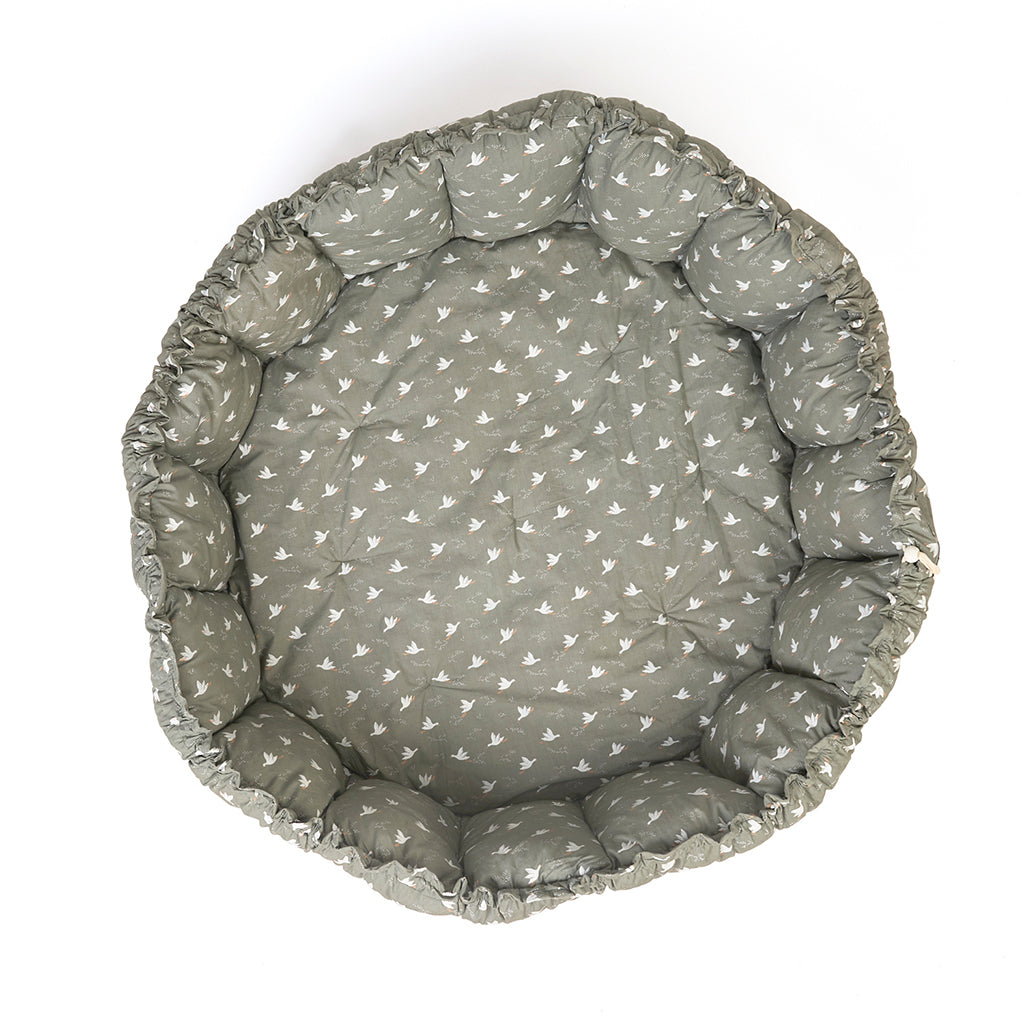 Play&Go Coco birds, Three-in-One Organic Baby Blanket – Bloom birds