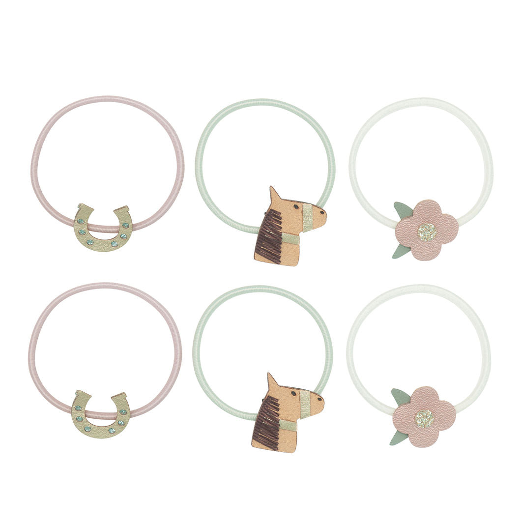 Mimi & Lula, 6 Hair Elastics - Horse Homestead