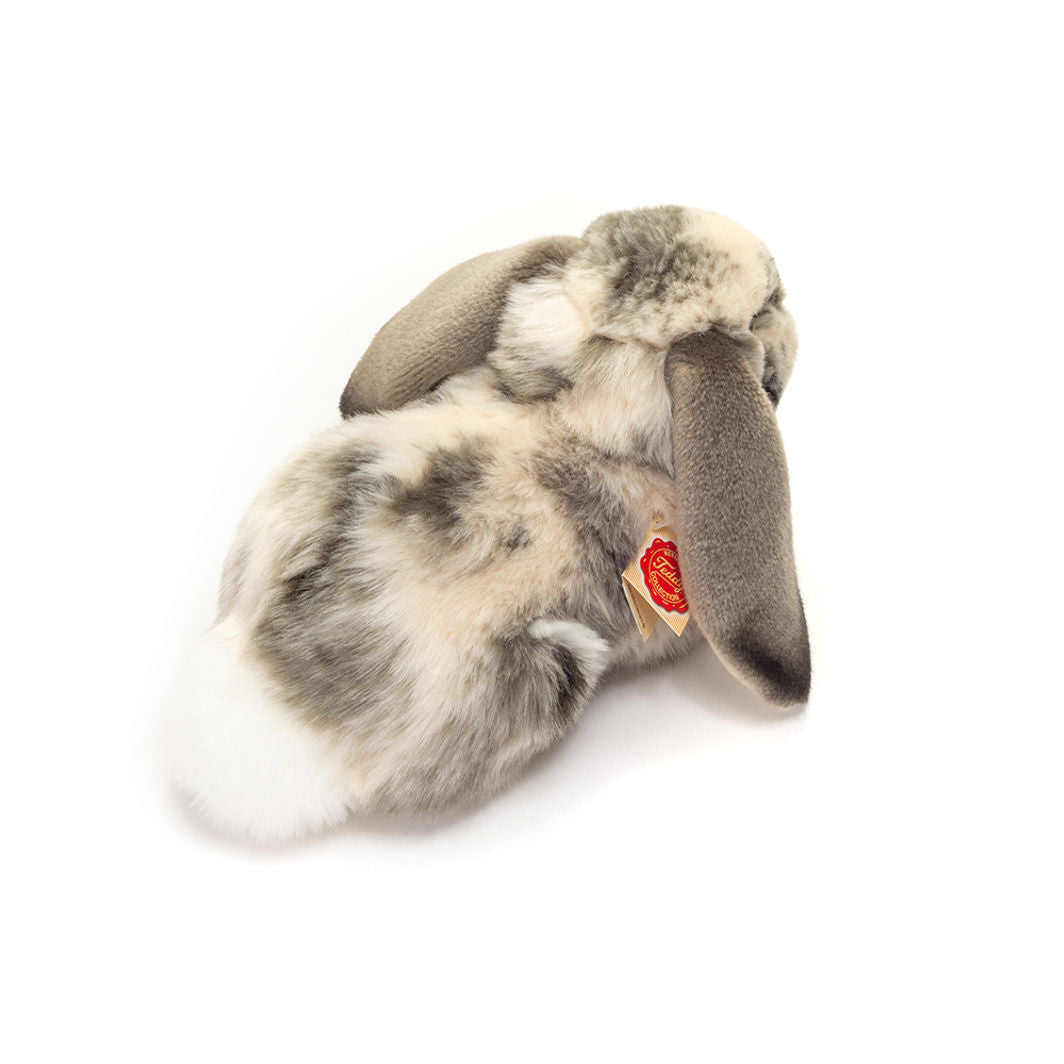 Teddy Hermann - Grey-White Lying Rabbit, 30 cm