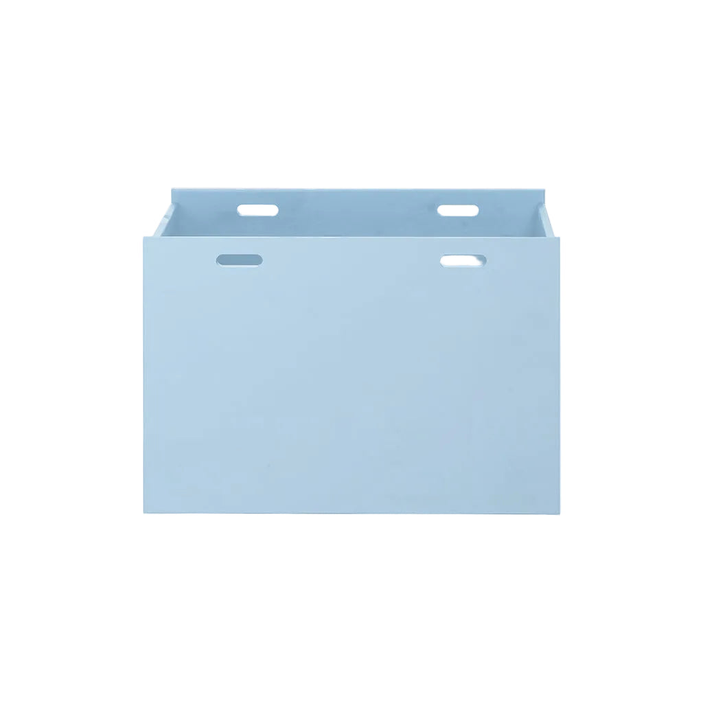 By Aulum Dana opbevaringskasse m hjul, med dybde på 30 eller 40 cm - Himalayan Blue