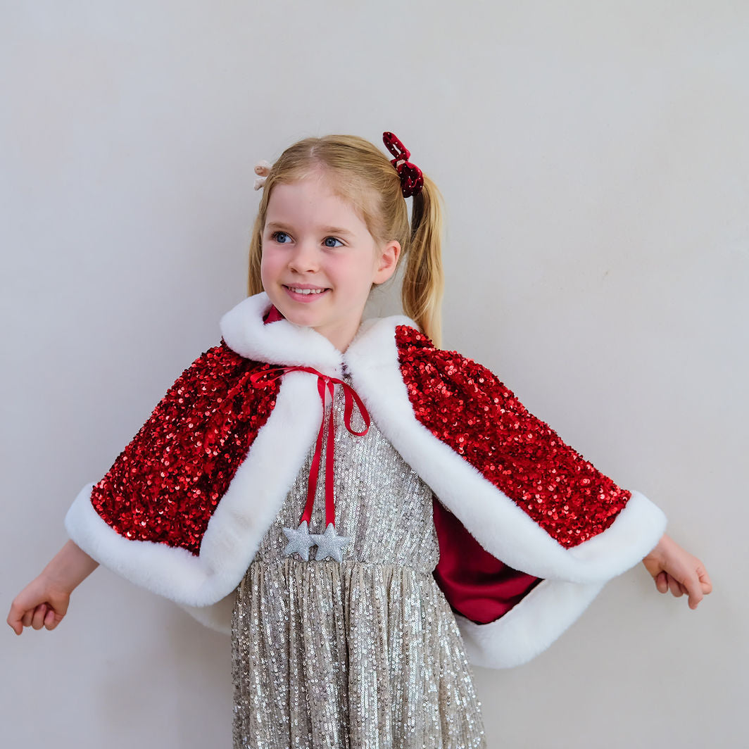 Mimi & Lula Julekappe - Mrs Claus Sequin Christmas
