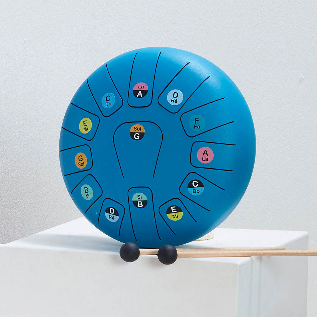 Vilac Musical Instrument, 13-Tone Tongue Drum