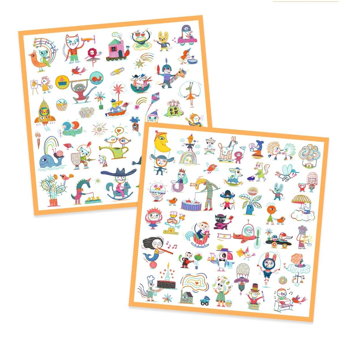 Djeco Stickers, Gazette
