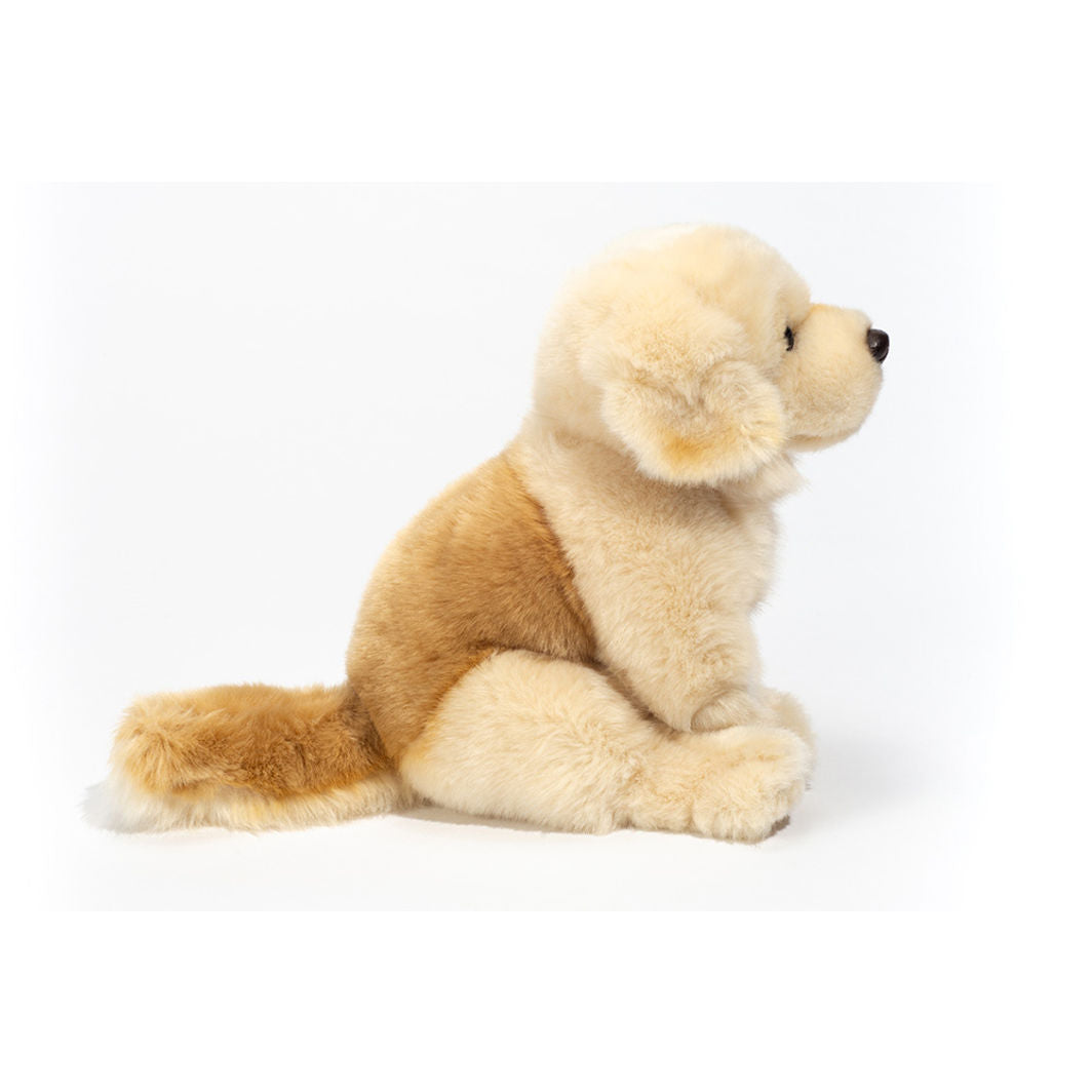Teddy Hermann plush toy, Sitting Golden Retriever - 25 cm