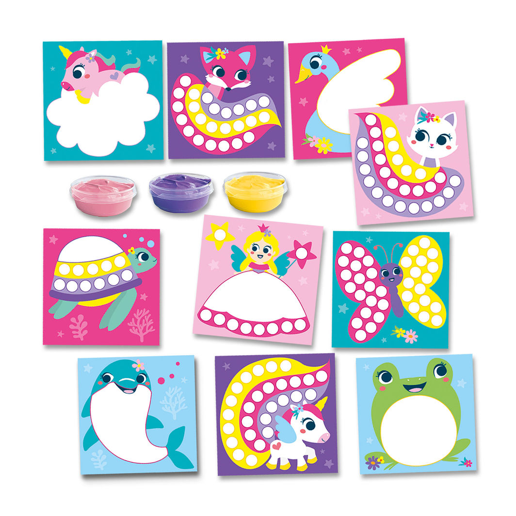 SES Creative My First Finger Paint, Fantasy Figures