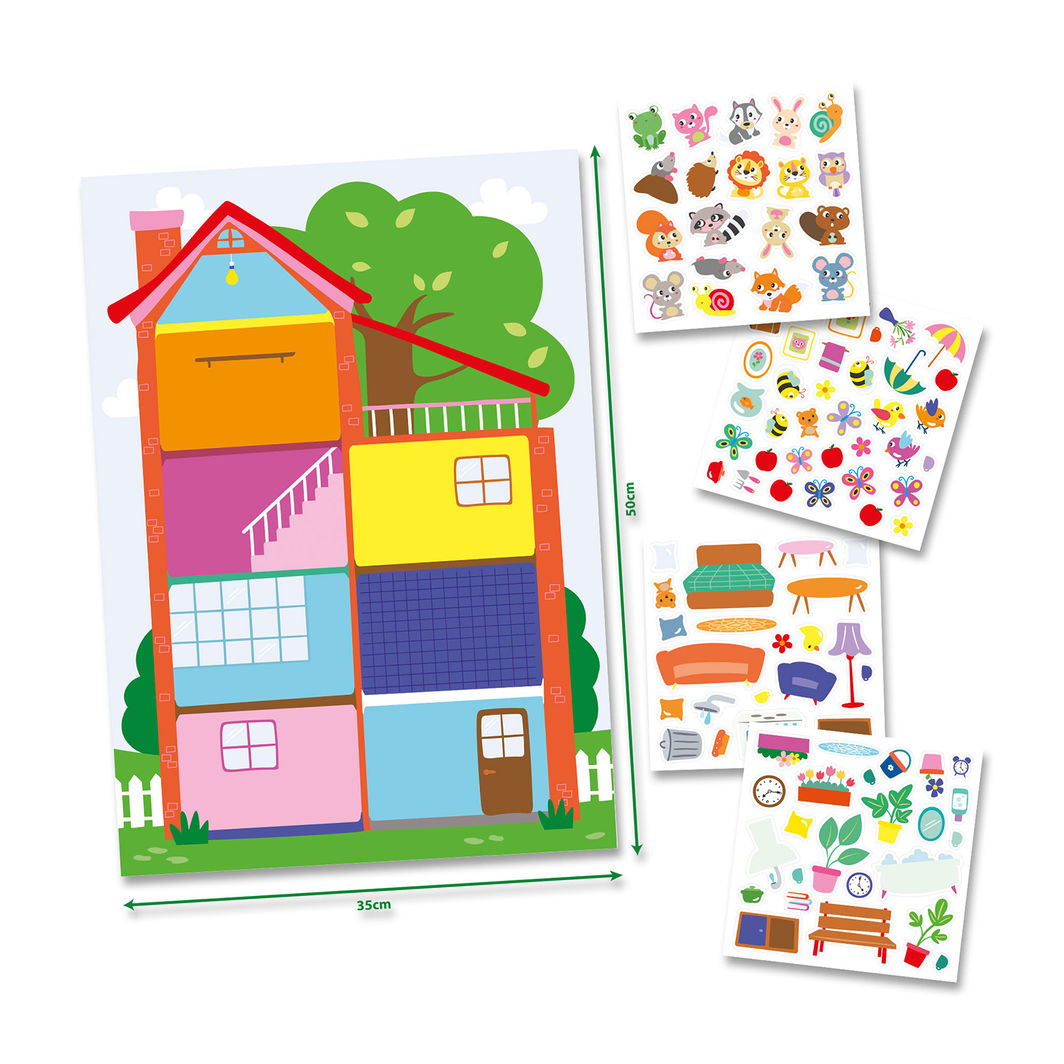 SES Creative – My First Sticker Poster – Home