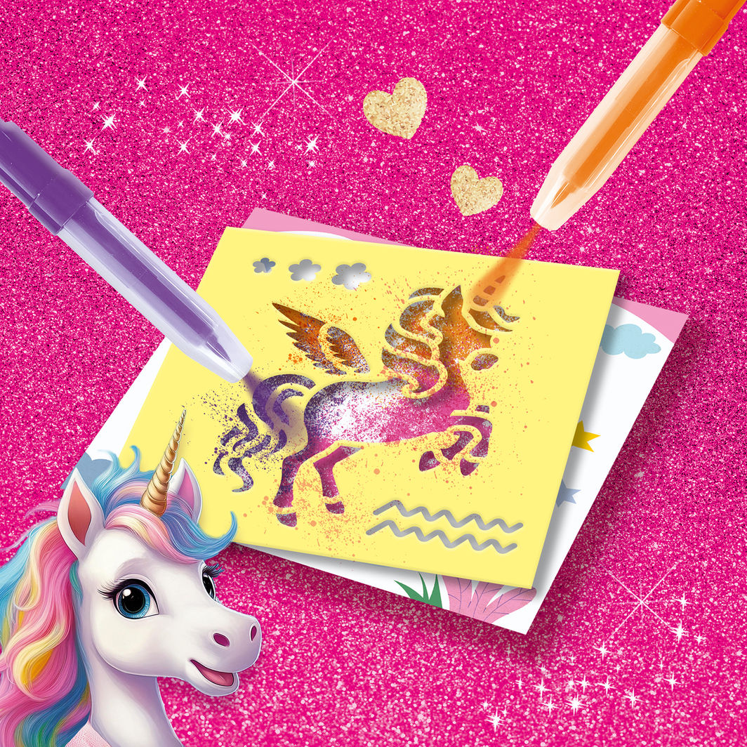 SES Creative Blowing Markers, Unicorn