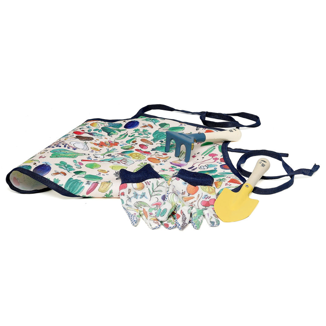 Vilac Garden Tools for Kids, Gardener Set - 4 Pieces