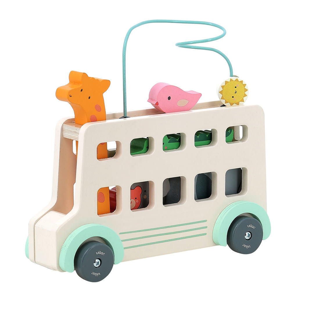 Vilac Activity Play, Bus with Animals