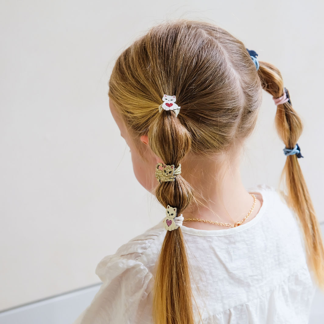 Mimi & Lula 6 Hair Elastics - Cutey Kitten