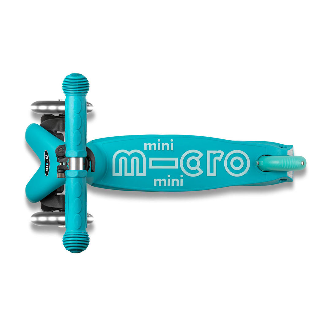 Micro Mini Deluxe LED Scooter - Aqua