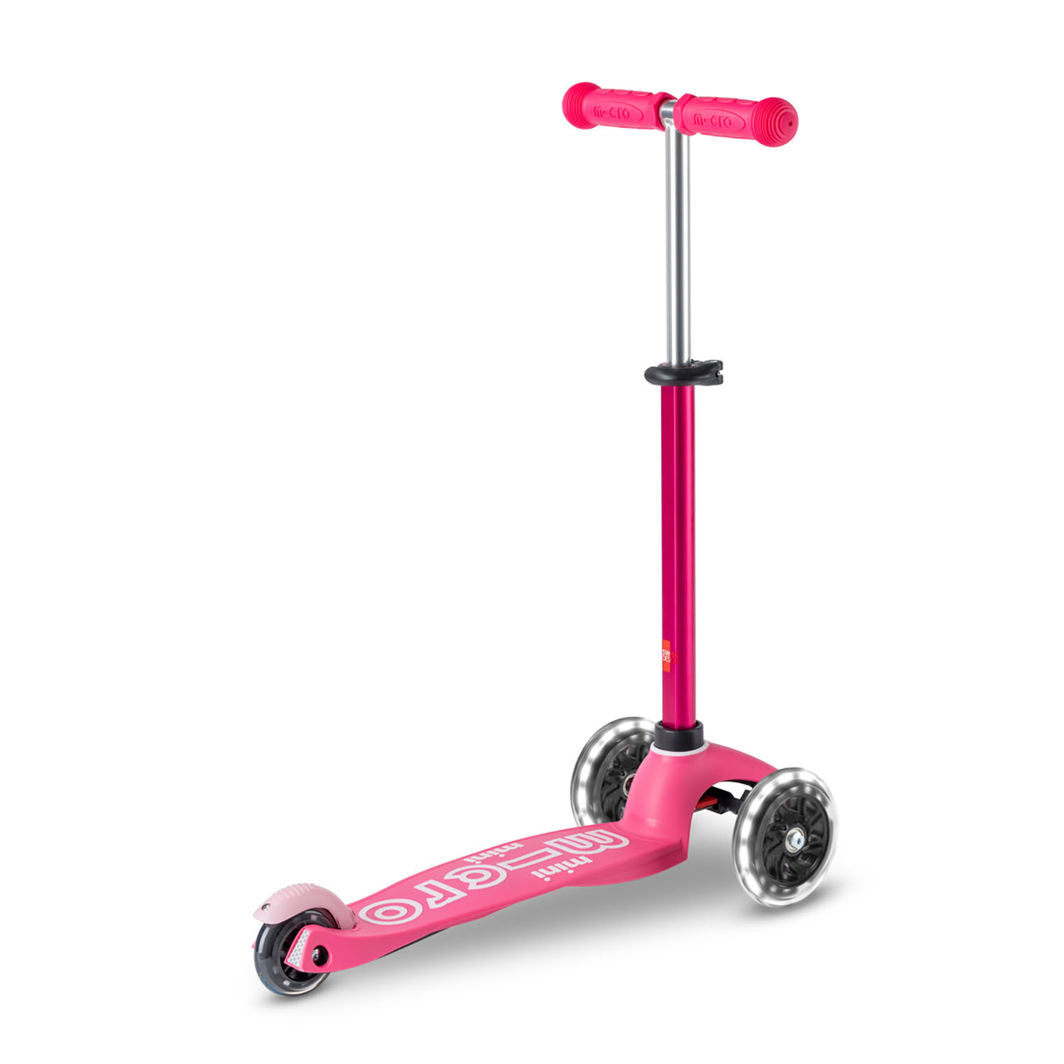 Micro Scooter, Mini Deluxe LED – Pink