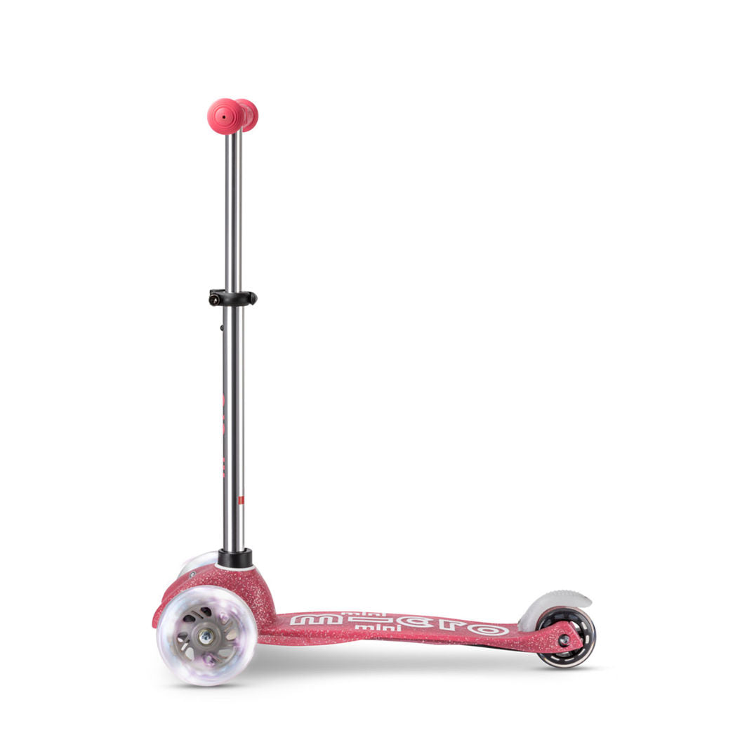 Micro Scooter, Mini Deluxe Fairy Glitter LED - Pink