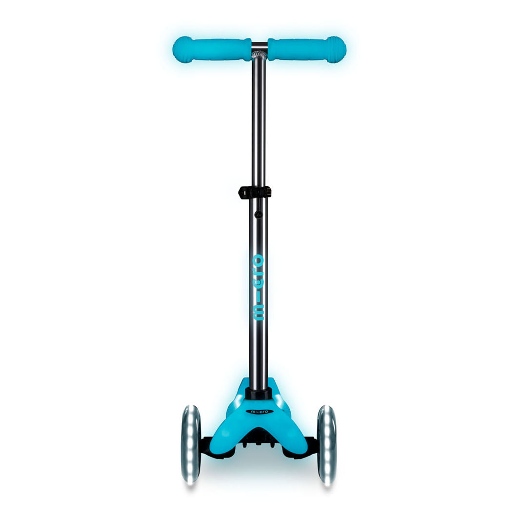 Micro Scooter, Mini Deluxe Glow LED Plus - Glacier Aqua