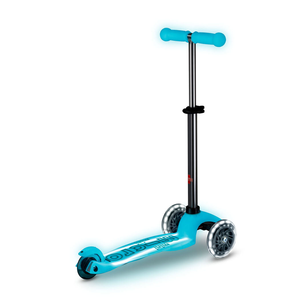 Micro Scooter, Mini Deluxe Glow LED Plus - Glacier Aqua