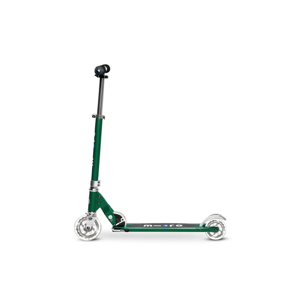 Micro Sprite LED Scooter - Forest Green