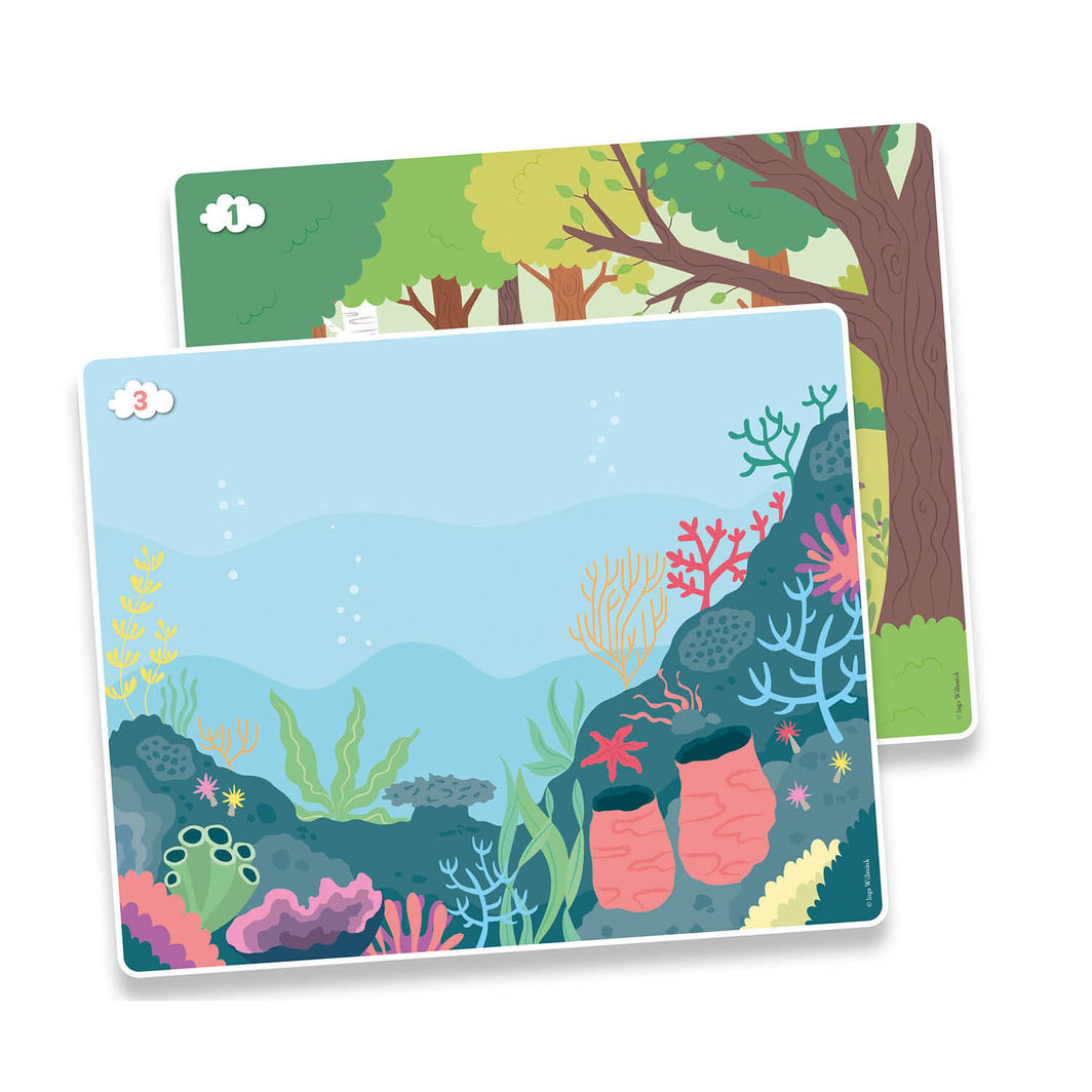 Auzou Stickers, Baby Animals - 200 pcs