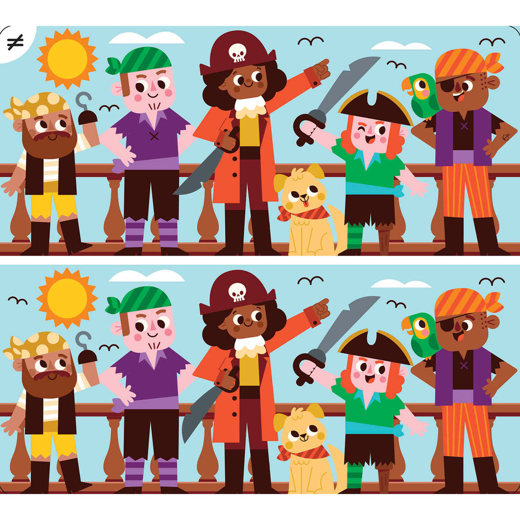 Auzou Activity Cards, 20 Tasks - Pirates