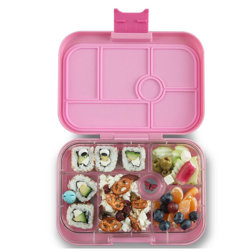 Yumbox Lunchbox with 6 Compartments, Original - Unicorn - Pink