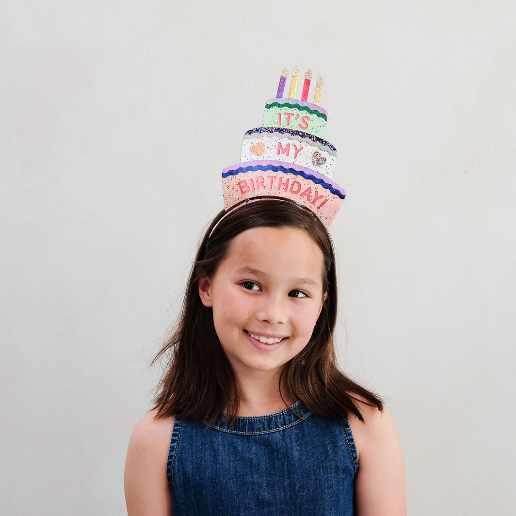 Mimi & Lula Headband, Birthday Cake Dancing Queen