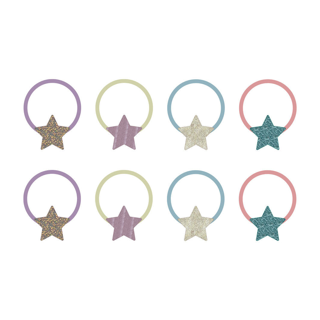 Mimi & Lula - 8 Hair Ties - Mini Stellina My Little Unicorn