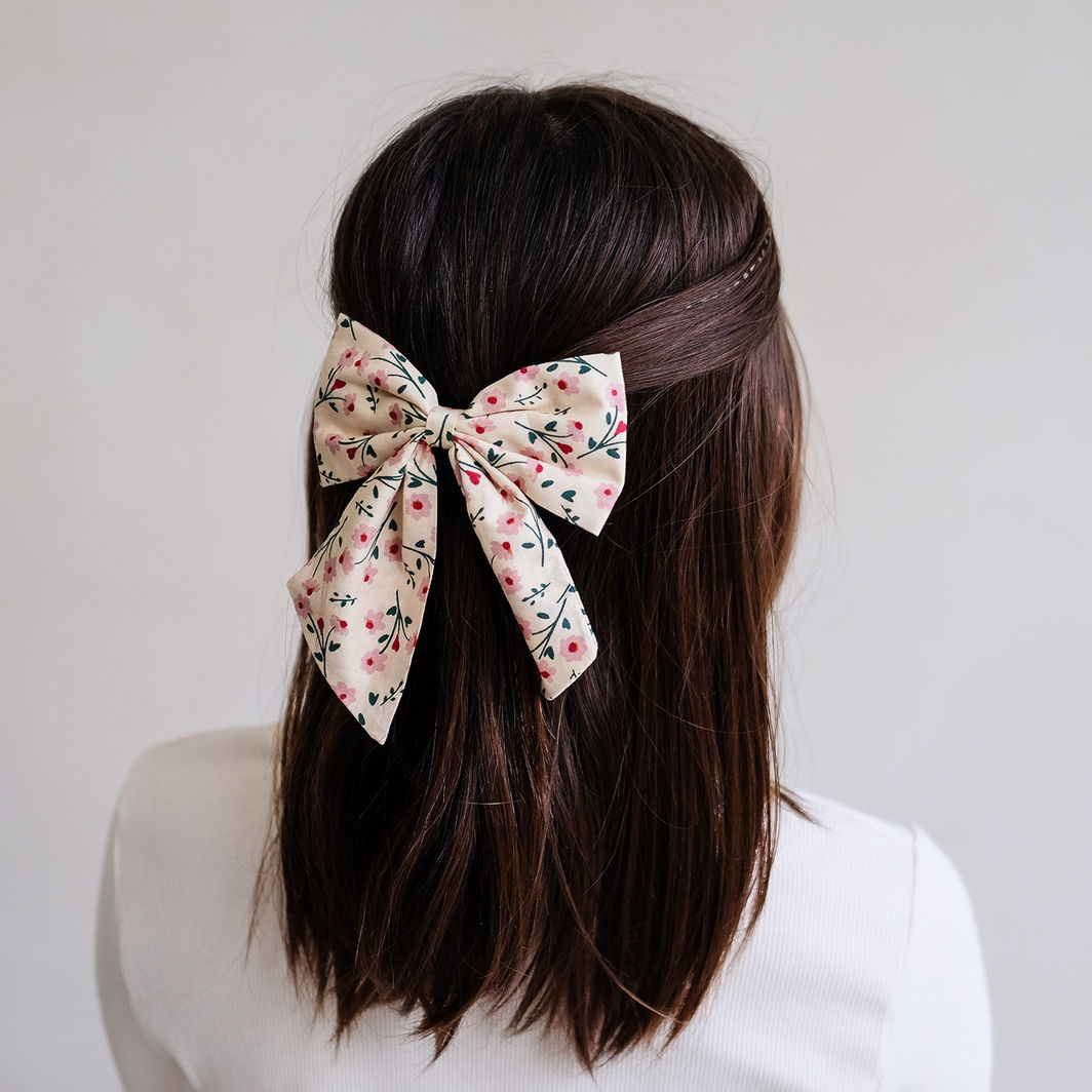 Mimi & Lula 2 Hair Bows, Mon Cheri