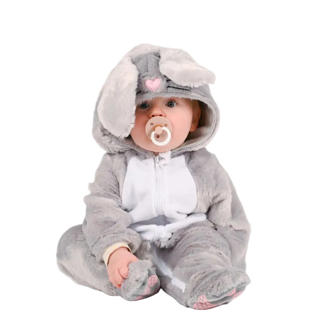 "Den goda Fen Animal Costume, Bunny Jumpsuit – Size 6–12 months"