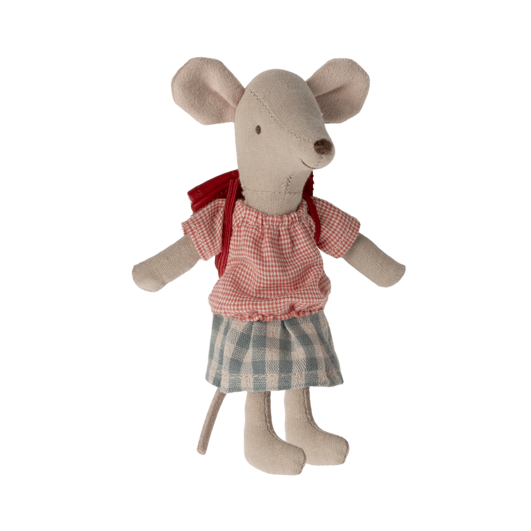 Maileg Bicycle Mouse, Big Sister - Red