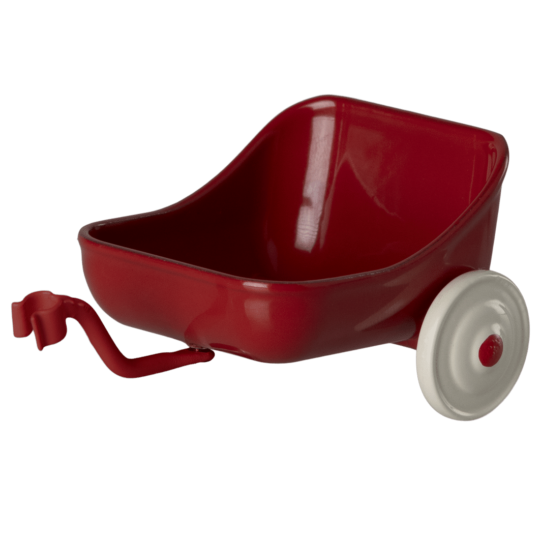 Maileg Bicycle Wagon, Mouse, Red