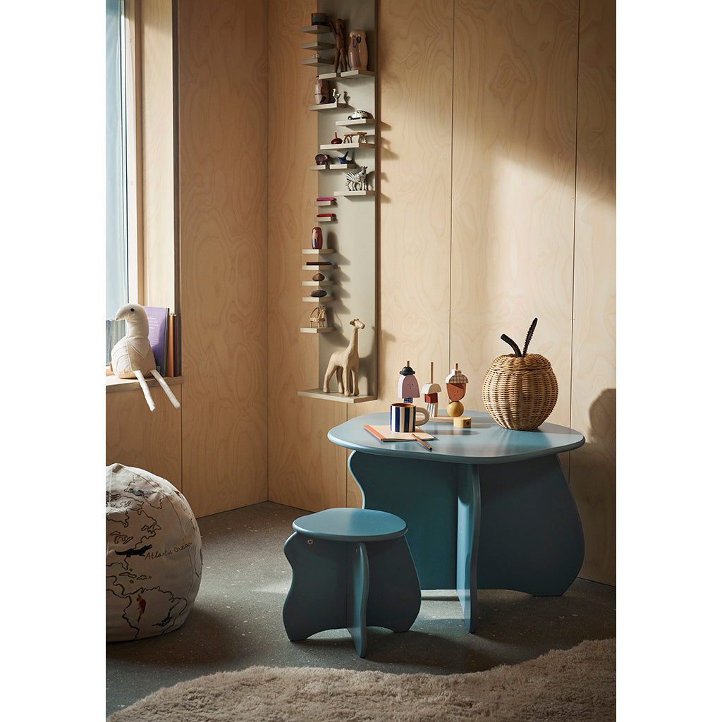 ferm Living table, Slope Table - Storm