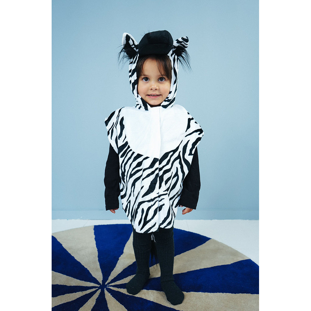 The Good Fairy Animal Costume, Zebra Size 1-4 Years