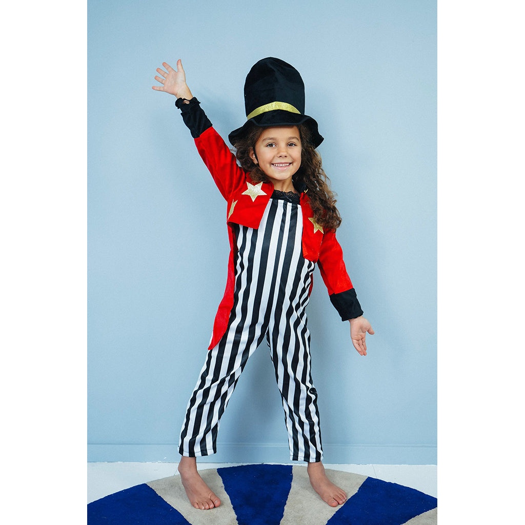 Den Goda Fen Costume, Circus Director - Size 4-8 Years