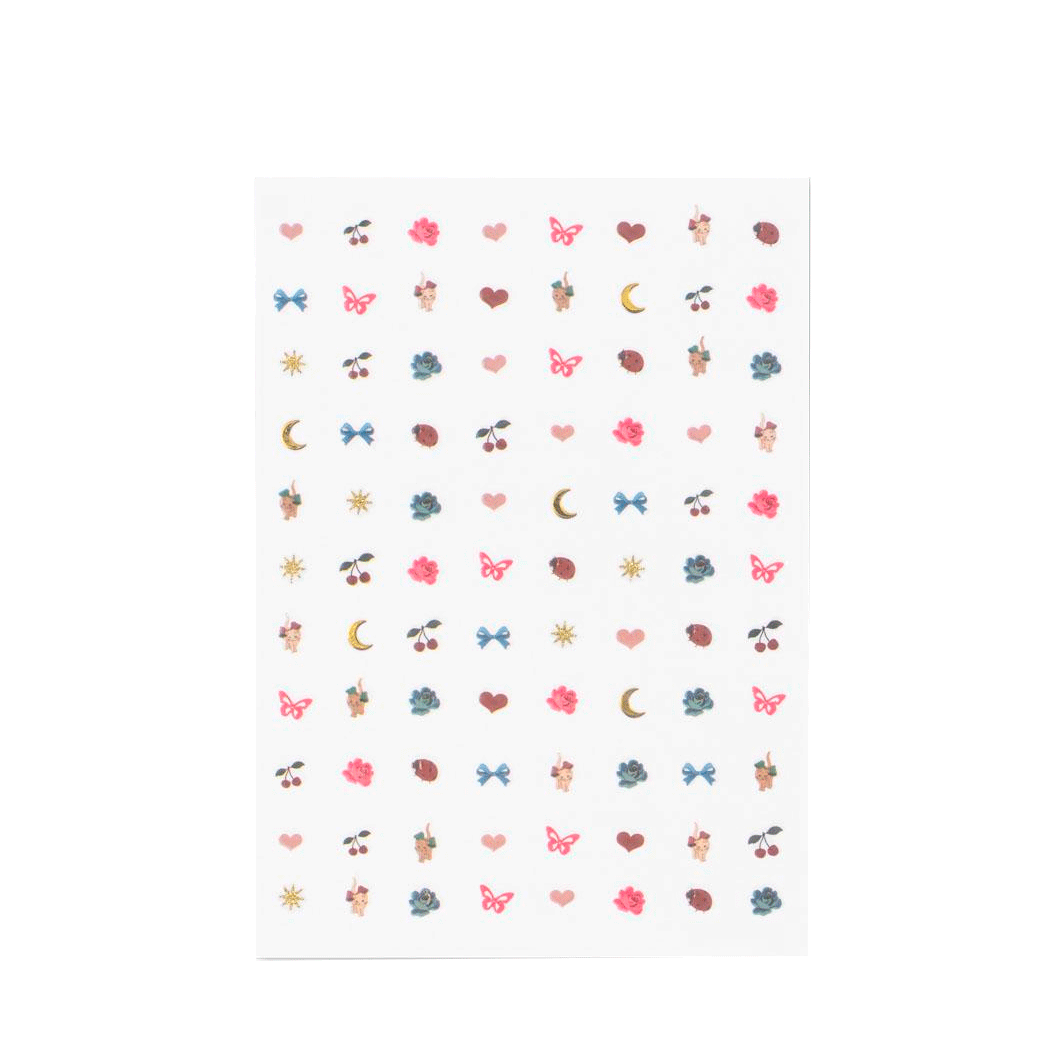 Konges Sløjd Nail Stickers, Girl