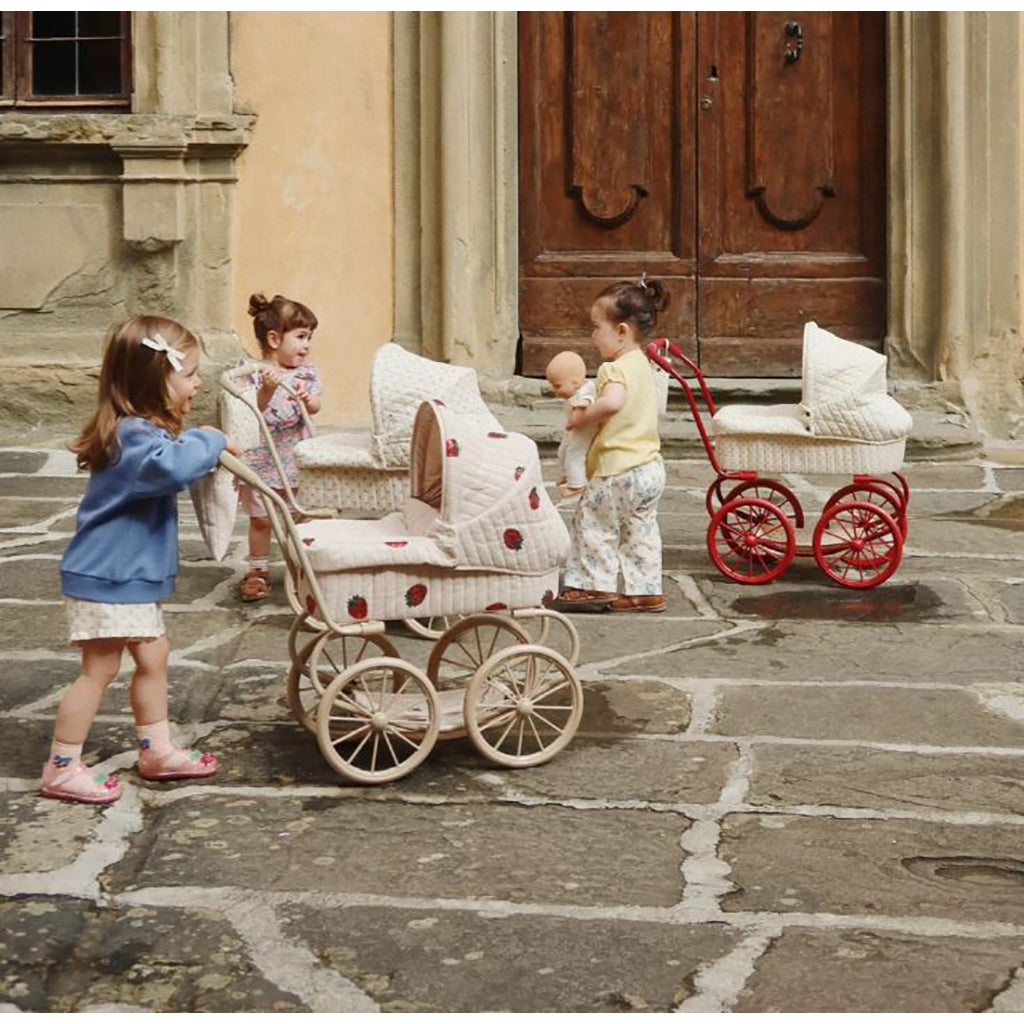 Konges Sløjd Minnie Doll Stroller, Strawberry