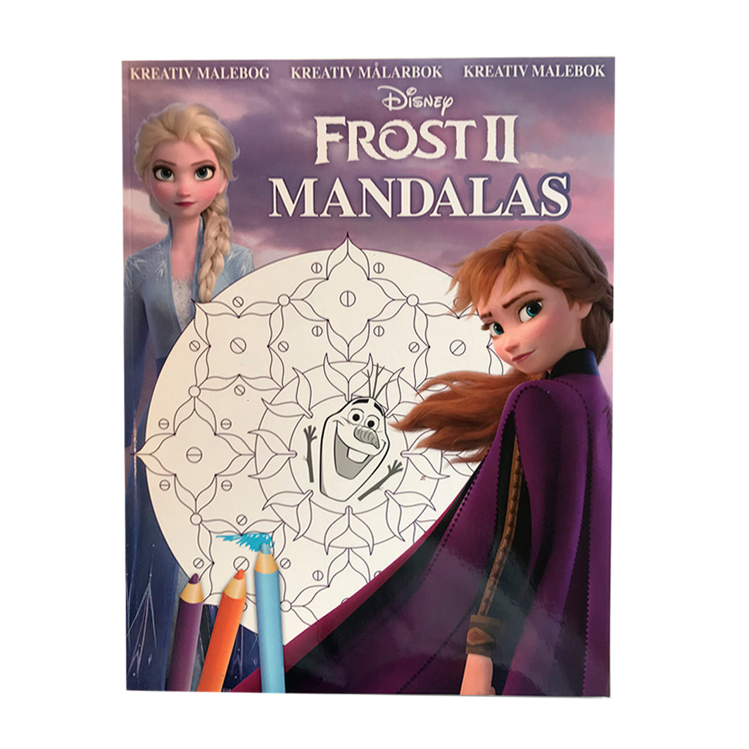 Mandalas Disney Frozen 2 Colouring Book