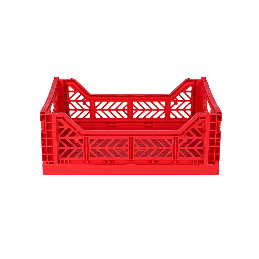 Aykasa Midi Foldable Crate, Red