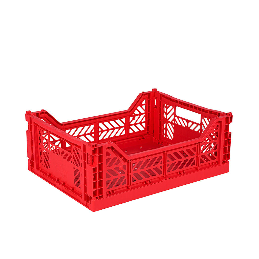 Aykasa Midi Foldable Crate, Red