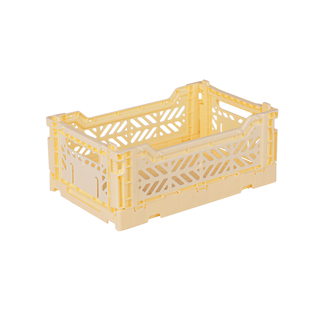 Aykasa Mini Folding Crate, Banana