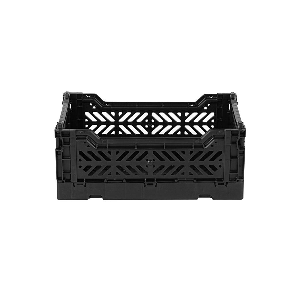 Aykasa Mini Folding Crate, Black