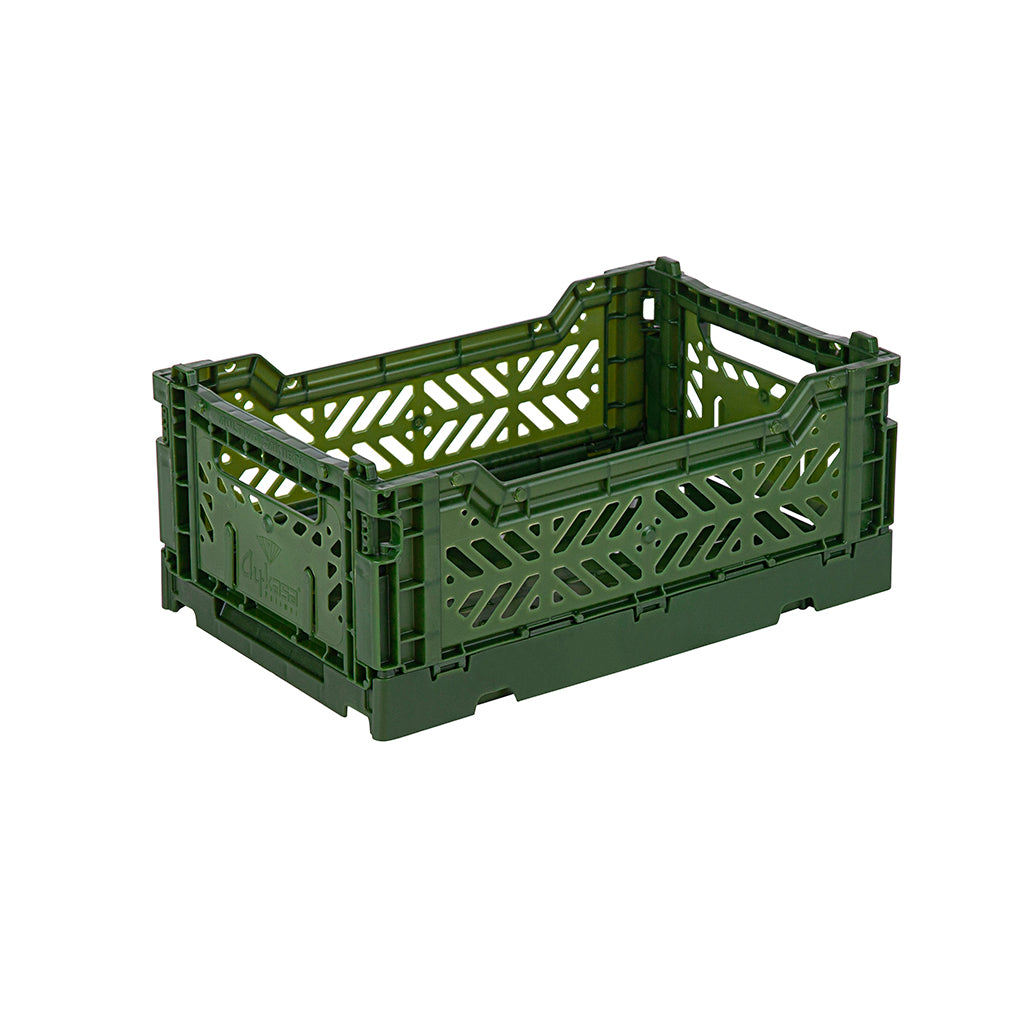 Aykasa Mini Folding Crate, Khaki