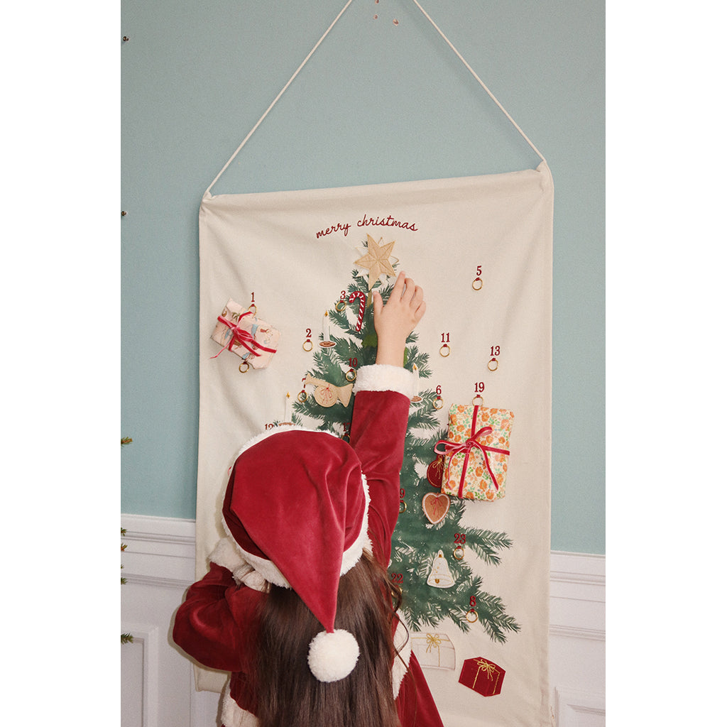 Konges Sløjd Costume, Dahlia Christmas Dress - Size 9 months to 6 years