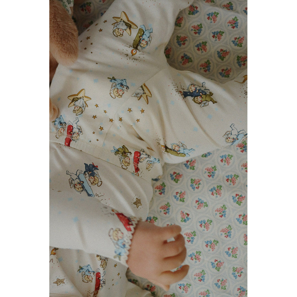 Konges Sløjd Baby Bedding, Organic GOTS - Verona Blues